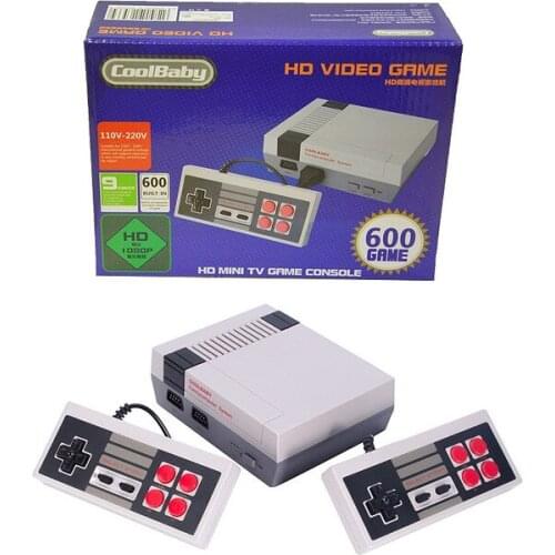 CoolBaby HDMI Retro Classic Game Player TV Video Game Consoles Childhood Built-in 600 games best gift for Christmas and birthday