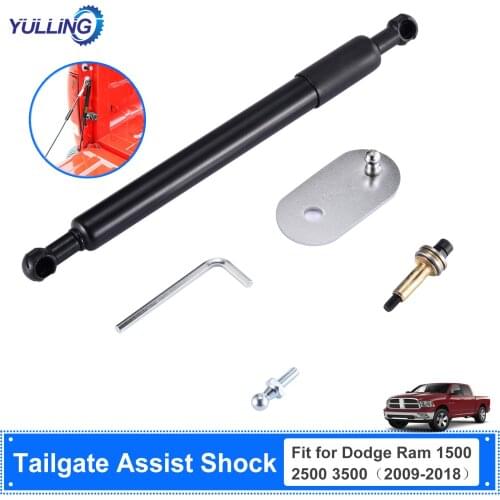 Hot New WA-DZ43301 Tailgate Assist Shock Fit For Dodge Ram 2009-2018 1500 3500 Truck Towing Hauling Exterior Parts