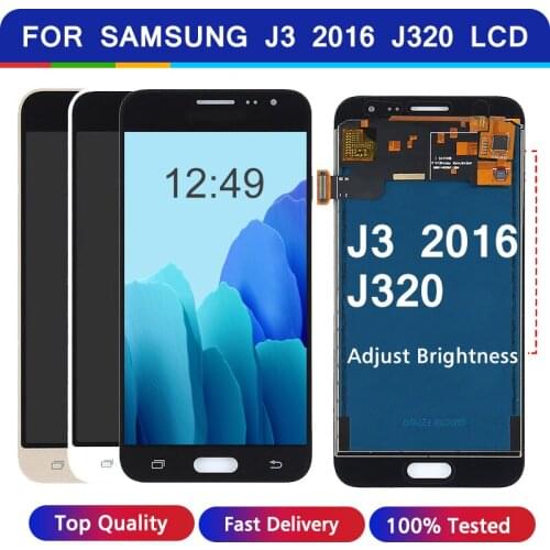 J320f lcd For SAMSUNG GALAXY J3 2016 LCD J320F J320FN J320M Display Digitizer Touch Screen Replace for SAMSUNG J3 lcd j3 2016 5