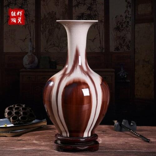 Ceramic vase ornaments of Jingdezhen ceramic crafts