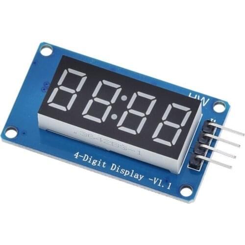 TM1637 LED Display Module For Arduino 7 Segment 4 Bits 0.36Inch Clock RED Anode Digital Tube Four Serial Driver Board Pack