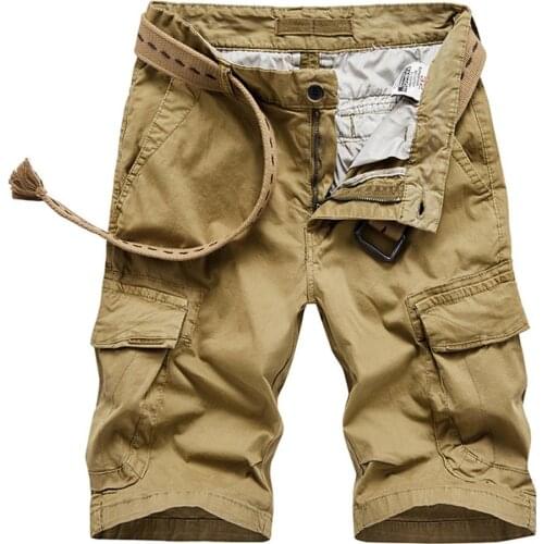 Mens Summer Outdoor Leisure Quick-Drying Cargo fishing Hiking Multi-Pocket Tooling Shorts
