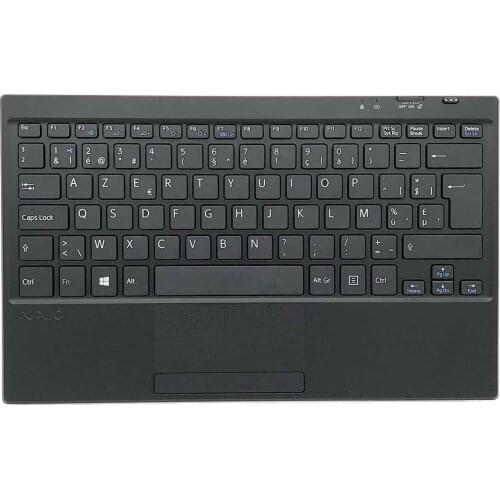 Original New for Sony VAIO SVT11 TAP11 Tablet VGP-WKB16 Bluetooth Wireless Keyboard Black Franch Version black