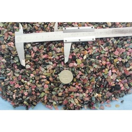 1kg (2.2lb )NATURAL tourmaline QUARTZ CRYSTAL GEM STONE ORIGINAL