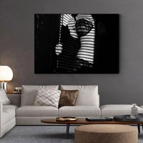 Nordic Girls Posters And Prints Canvas Painting Sexy Women Home Decorative Modern Wall Art Pictures For Living Room Unstretched