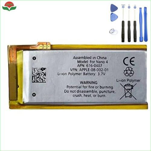 ISUN Original Quality Nano 4 Polymer Battery Replacement for iPod Nano 4 4th Gen With Free Repair Tools