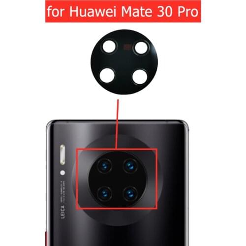 2pcs for Huawei Mate 30 Pro Camera Glass Lens Back Rear Camera Glass Lens with Glue for Huawei Mate 30 Pro Replace Repair Part