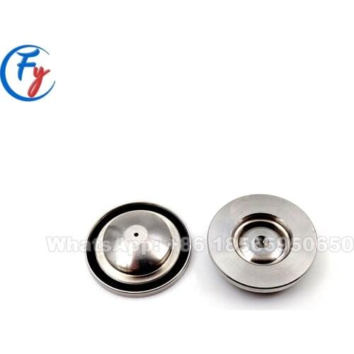 Disc type waterjet paper cutting and trimming nozzle, needle jet spray nozzle, shower jet disc-type nozzle, solid stream nozzle