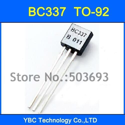 1000pcs BC337 Triode Transistor TO-92 Free Shipping