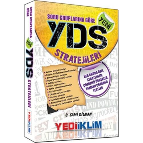 Yediiklim Question By Groups Yds Strategies 2014 B. Sami establishment of the Dilman Yediiklim Publications (TURKISH)