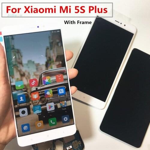5.7 inch For Xiaomi mi 5S Plus LCD Display and Touch Screen Assembly With Frame for xiaomi Mi5S Plus 2016070 LCD