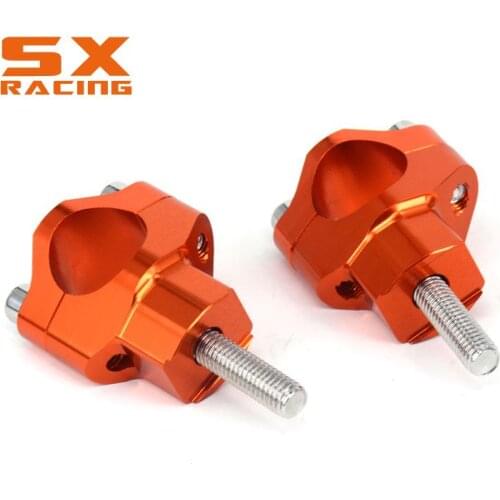 1 1/8" 28mm Motorcycle Handlebar Clamp Risers Bar Mount Clamp For KTM SX SX-F EXC XC-W XCF-W EXC-F 125 150 200 250-530 2000-2016