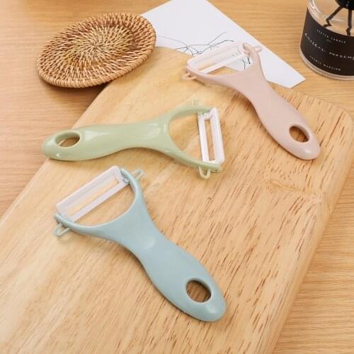 1Pcs Creative Ceramic Peeler Practical Multi-function Vegetable Fruit Paring Knife Household Kitchen Accessories Gadgets New