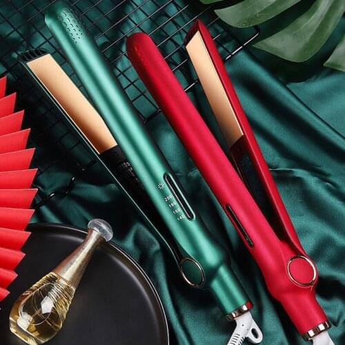 4-Step Temperature Regulating Hair Straightener Temperature Controlling Hair Curler Dual Purpose Hair Straightening Plate Perm