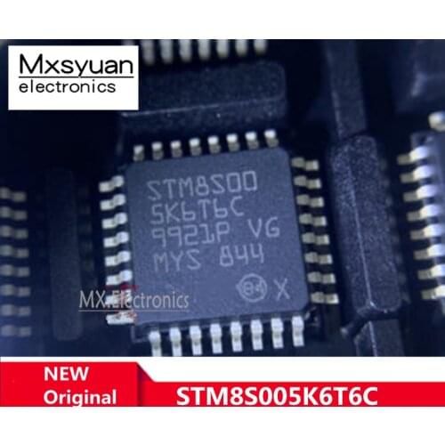5pcs~50pcs/lot STM8S005K6T6C STM8S00 5K6T6C LQFP32 New original