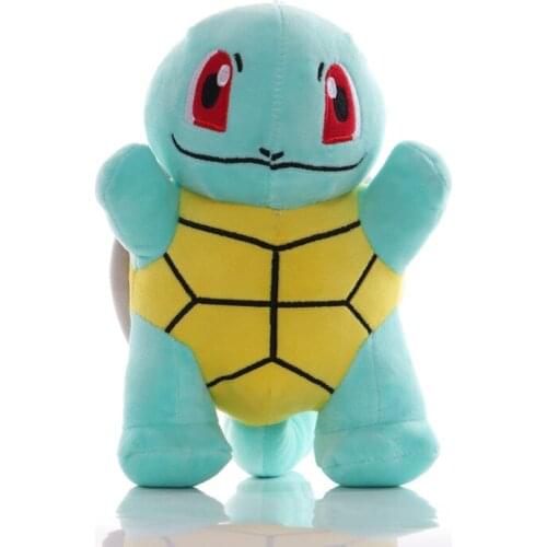 5pcs/lot 20cm TAKARA TOMY Pokemon Squirtle Plush Toys Doll Soft Stuffed Animals Toys Gifts for Children Kids Christmas