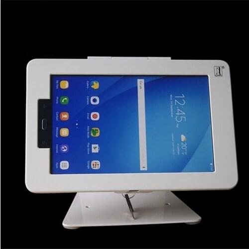 Android tab 10.1" Pad table stand shopping mall desktop 10.1 inch tablet display solution for Lenovo tab security holder