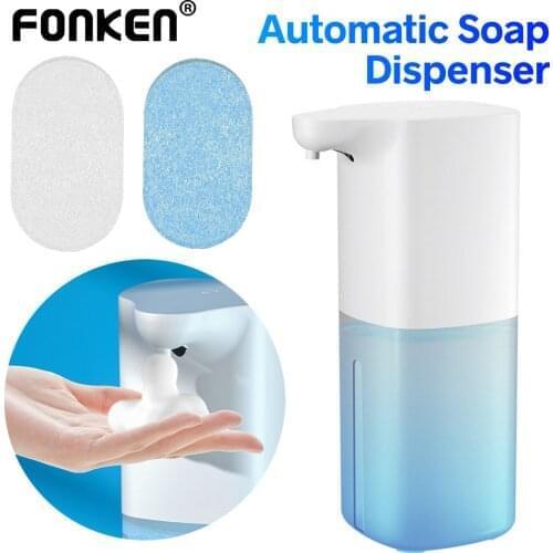 Touchless Automatic Soap Dispenser USB Charging Smart Foam Machine Infrared Induction Sensor Hand Sanitizer for Bathroom Kitchen