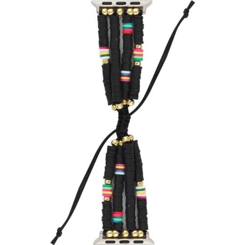 Woman Beaded Lace Jewelry Bracelet For Apple Watch Strap 38mm 40mm 42mm 44mm Strap Apple iWatch Watchbands 1 2 3 4 5