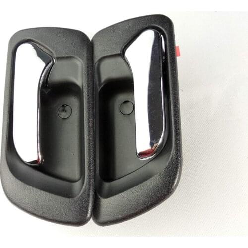 Black 2 PCS rear Left and rear Right Inside Door Handle for 1998-2002 Honda NO.6 Accord CG1 CG5 CF9 Handle Car Door Handle