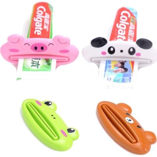 Household Toothpaste Dispenser Cartoon Multifunctional Toothpaste Squeezer Toothpaste Dispenser For Home Bathroom Accessories