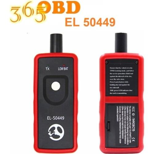 EL50449 TPMS EL 50448 Plus Tire Pressure Monitor Sensor TPMS Activation Tool +OEC-T5 TPMS Scanner 50448+ 2IN1 TPMS