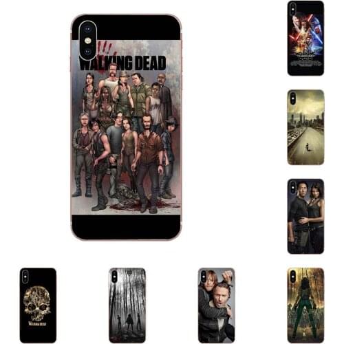 For Xiaomi Mi A1 A2 A3 CC9 CC9E 9T mi10 mi9 mi8 pro lite SE Soft TPU Phone Cases Cover Walking Dead