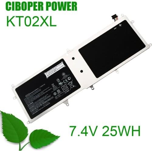 Original Quality Laptop Battery KT02XL 7.4V 25WH 3280mAh For HSTNN-I19X HSTNN-IB6F 753330-1B1 753330-421 753330-1C1 753704-005