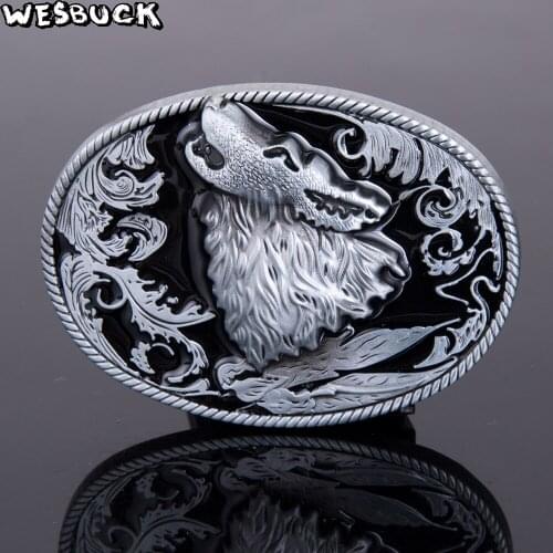 2020 WesBuck Brand New Belt Buckle Retro Metal Pin Buckles Fashion Diy Belts