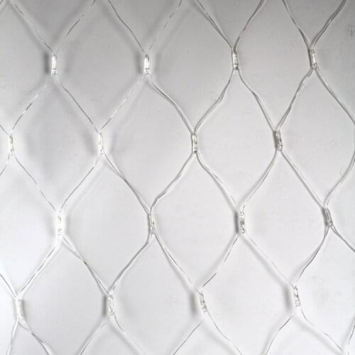 Christmas LED String Fairy Lights Net Mesh Curtain Xmas Wedding Party Outdoor Indoor Waterproof Lamp EU Plug SCVD889