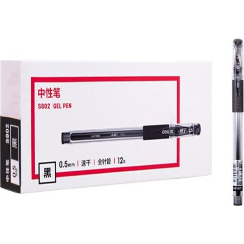 Gel-Ink Pen 0.5mm Black Professional Sign Rollerball Pen Gel Ink Pen Office Supplies Desk Accessories Stationery New