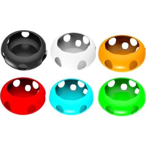 Silicone Sleeve Sleeve Skin Case Cover for Google Home Mini Smart Assistant Speaker 6 colors Anti-dirt Protector Shell