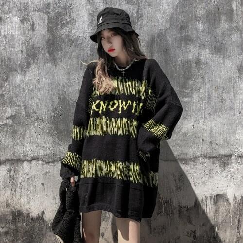 Sweter Women Winter Clothes Woman Sweaters Tops Gothic New Plus Size Goth Sweater Dress Women Sweaters For Women Fashion