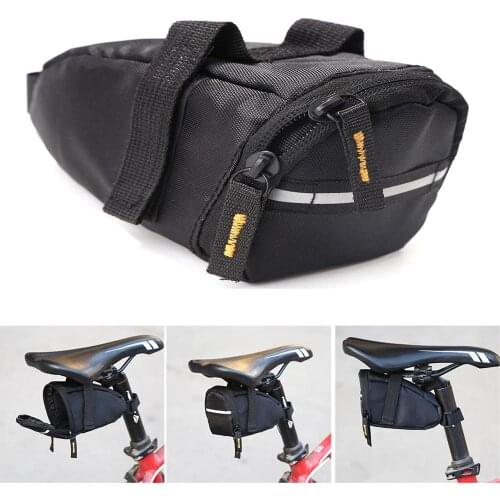 1L Bicycle Bag Bike Saddle Bag Waterproof Seatpost Storage Pouch Cycling Tail Rear Bag MTB Road Bike Inner Tube Tools Kit Case