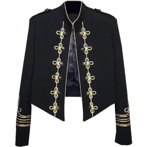 Spring autumn retro British mens suits nightclubs Korean version of the self-cultivation small suit hair stylist short coat ti