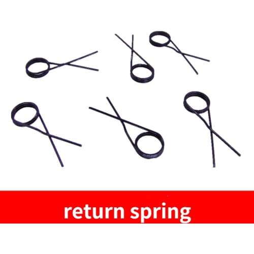 10pcs return spring 1.6 * 18mm return spring torsion spring DIY model making assembling accumulator spring