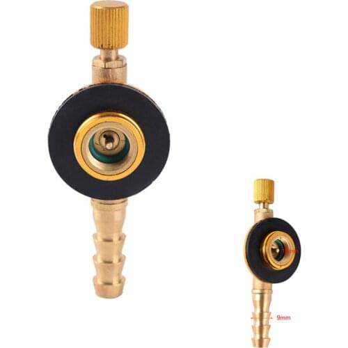 1Pc Gas Stove Switching Stainless Steel Camping Charging Inflatable Valve Adapter 7.8cm