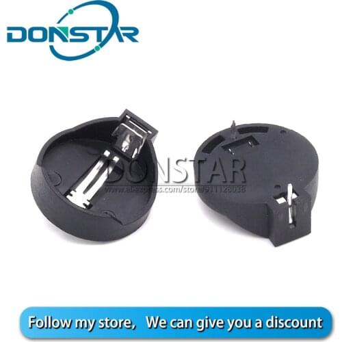 10PCS CR2025 Battery Button Cell Holder Socket Case CR2032 battery holder 2032 2025