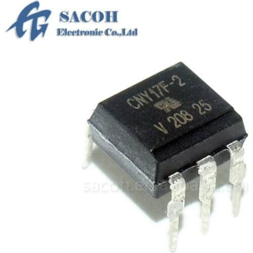 10PCS/lot New OriginaI CNY17F-2 CNY17F-2M CNY17F-2S CNY17F-2X007T or CNY17F-1 CNY17F-3 CNY17F-4 DIP-6 Phototransistor