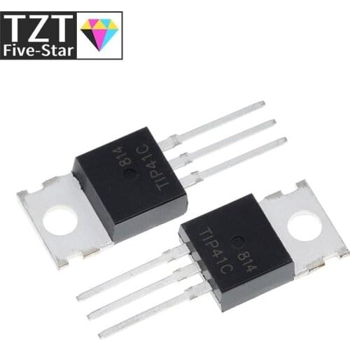 10PCS TIP41C TIP41 TO220