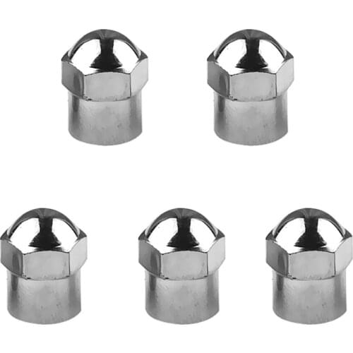 5 Pieces Replacement Car Truck Wheel Rim Stem Air Valve Cap Protection Covers