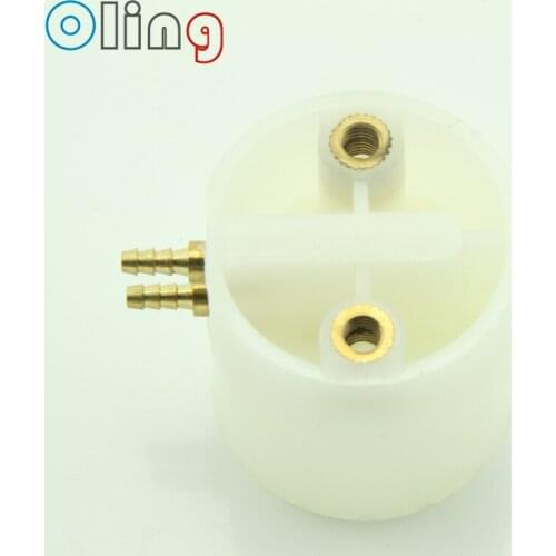 5PCS Dental Water Bottle Cover Dental White Plastic Transparent Bottle Cap Dental Chair Unit Accessories Dental Materials SL1312