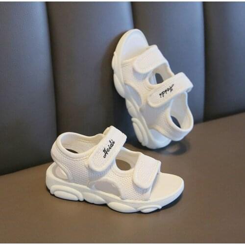 Childrens Sandals 2021 Summer New Boys Girls Casual Beach Shoes Girls Shoes Soft Sole Baby Kids Shoes