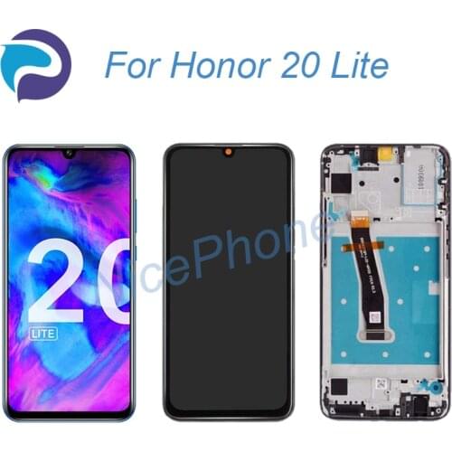 For honor 20 lite LCD Screen + Touch Digitizer Display 2340*1080 HRY-LX1T for honor 20 lite LCD Screen Replacement Assembly