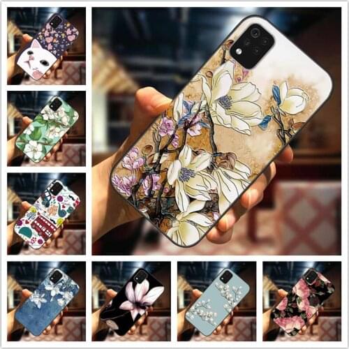 For LG K42 Case 3D Blossom Emboss Silicone Cover For LG K52 K62 / K62+ Cases Soft Relief Funda for LG K 62 Plus LGK42 Coque cute