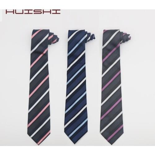 Tie For Men Woven Meeting Wedding Mens Ties Necktie For stripe Neck Ties Gravata