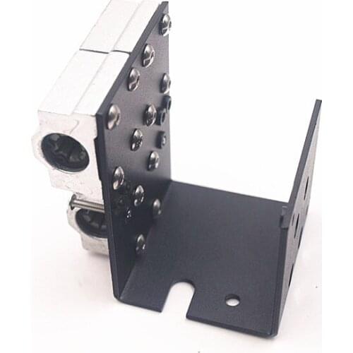 Reprap 3D printer Prusa i3 Anet all metal X Carriage for MK8 extruder 45mm rod distance extruder carriage