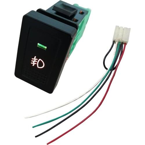 Car LED Fog Light Switch Button for Suzuki SX4 Swift Grand Vitara 2006 - 2011 2012 Auto Accessories