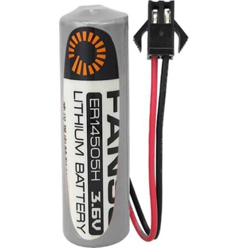 10PCS ER14505H er14505 3.6V lithium battery (capacity type) smart water meter battery with plug