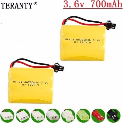 M Model ) 3.6v 700mah NiCD Battery For Rc toys Car Tanks Trains Robot Boat Gun Ni-CD AA 700mah 3.6v Rechargeable Battery